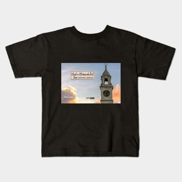 BermudaFul Time in Dockyard Kids T-Shirt by DistinctApparel